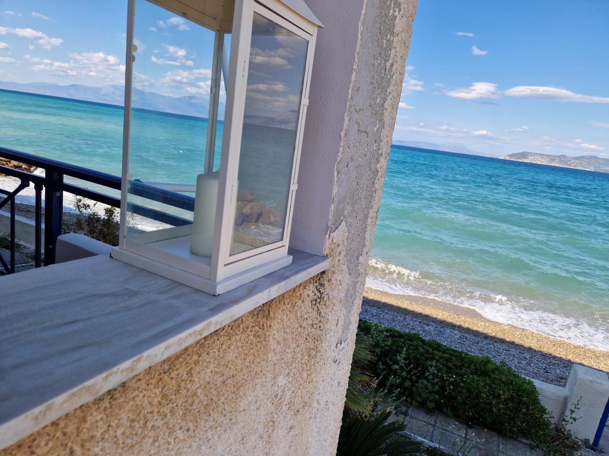 Korinthian Sea View Apartment Nerantza Ngoại thất bức ảnh